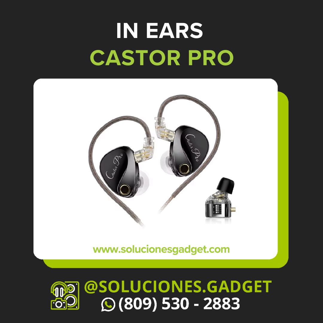 KZ Castor Pro Bass Edition — In-Ear Monitor para Bajistas con Graves Potenciados